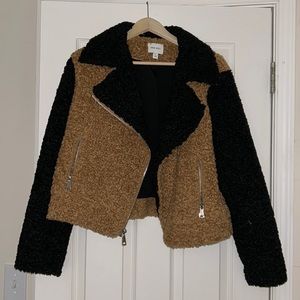 Nine West Black and Brown Motto Jacket